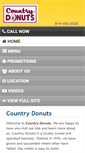 Mobile Screenshot of countrydonuts.net
